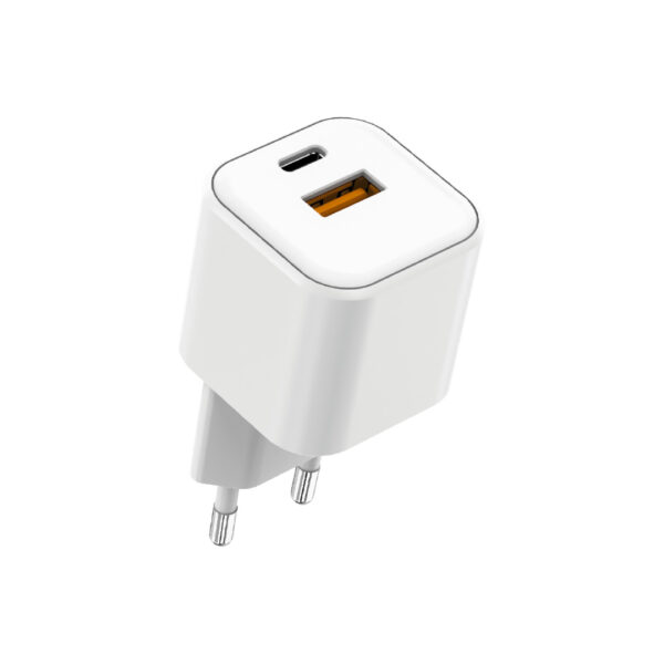 Cargador Rápido Dual USB-A + USB-C 35W GaN / Mod. BL-CHPQC3500W